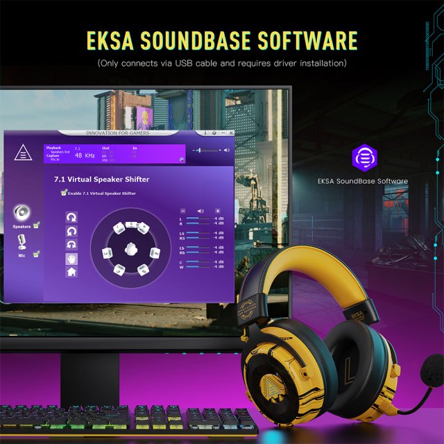 Upgraded Gaming Headset with 7.1 Surround Sound & Noise-Canceling Mic - Image 4