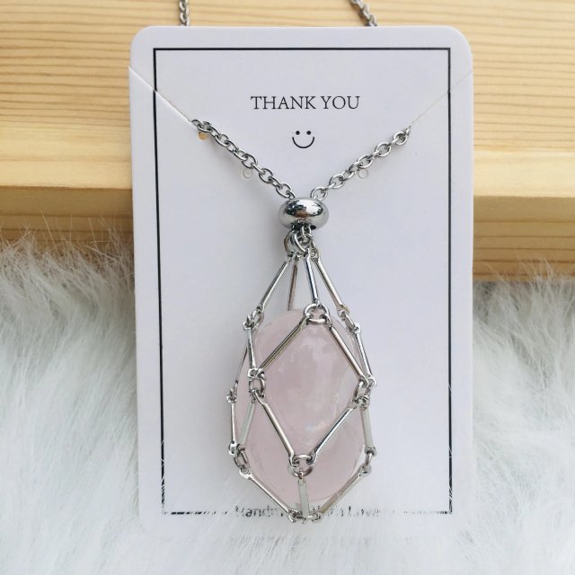 Elegant Customized Stone Pendant Necklace - Image 6