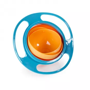 Universal 360° Spill-Proof Baby Gyro Bowl