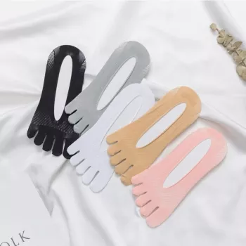 Summer Thin Toe Sock Slippers