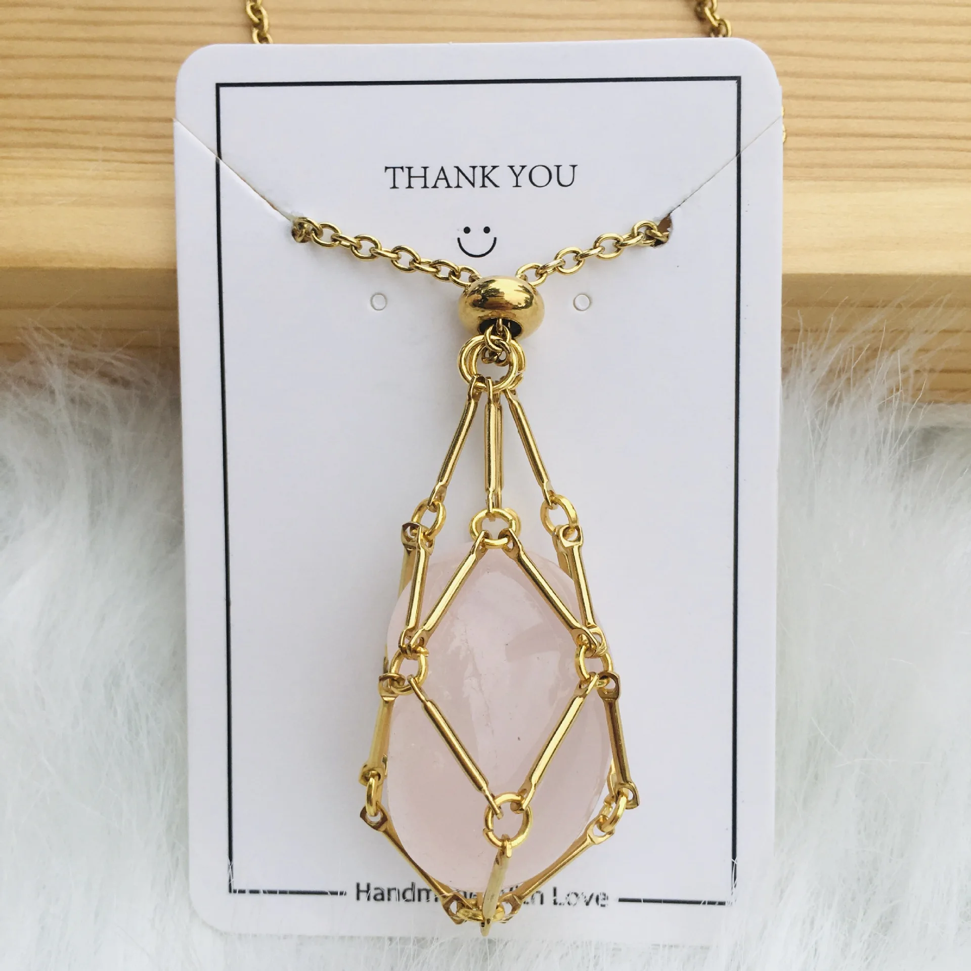Gold-Pink Crystal