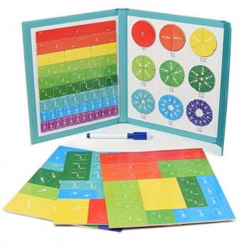 Magnetic Fraction Learning Toy