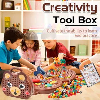 Children's Electric Drill Toolbox