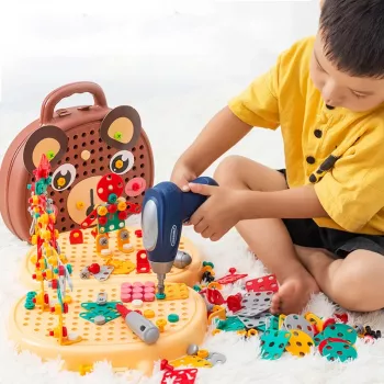 Children's Electric Drill Toolbox