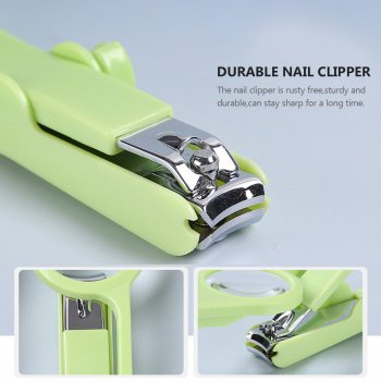 Handheld Nail Clippers Magnifier