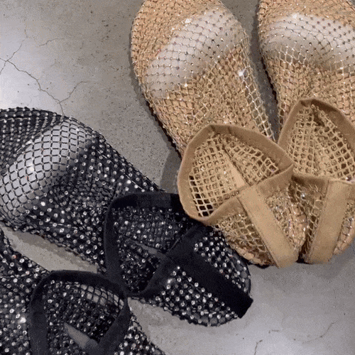 Flat Bottom Hollow Short Mesh Sandal2