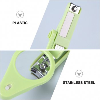 Handheld Nail Clippers Magnifier