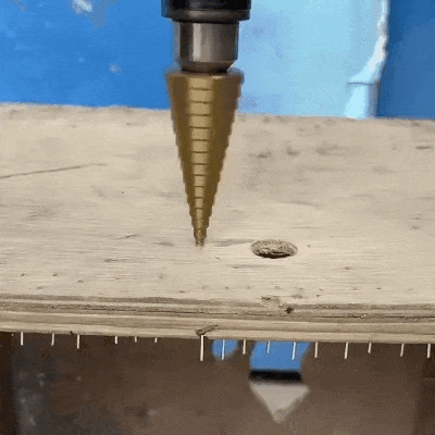 High-Speed Steel Step Drill Bit Set