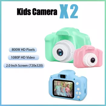 Kids Digital Vintage Camera with 32GB for Outdoor Photography