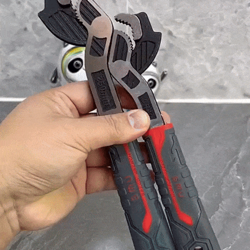 Self-Locking Adjustable Pipe Wrench with Comfort Handle (1)