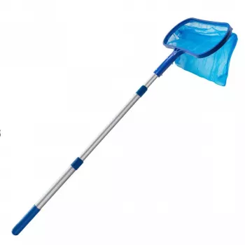 Professional Leaf Rake with Telescopic Pole