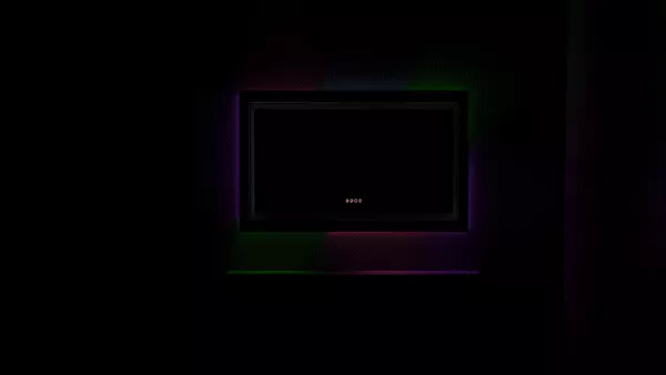 RGB LED Bathroom Mirror