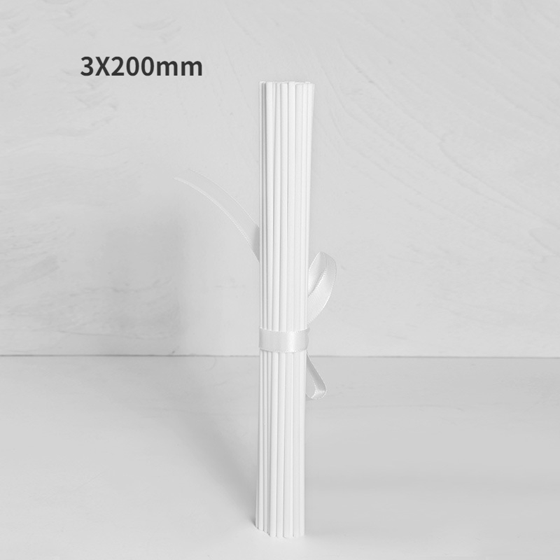 3x200mm 100pcs White