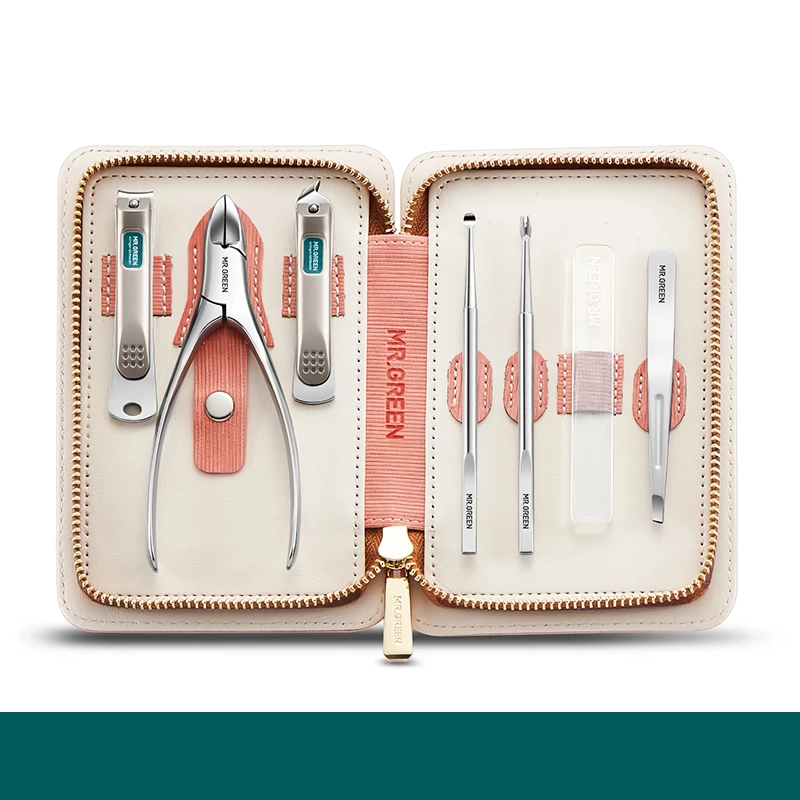 Set 7pcs with Large Cuticle Nipper