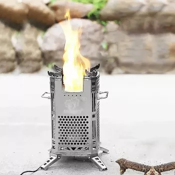 Portable Stainless Steel Camping Stove