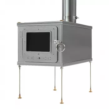 Compact Folding Wood Stove: Lightweight & Portable for Outdoor Camping and Picnic