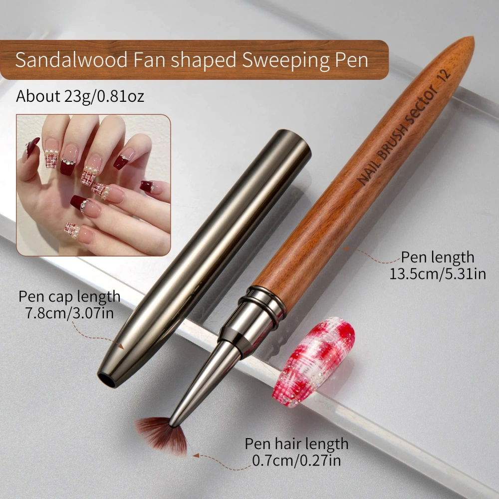 Fan Shaped Sweeping Pen