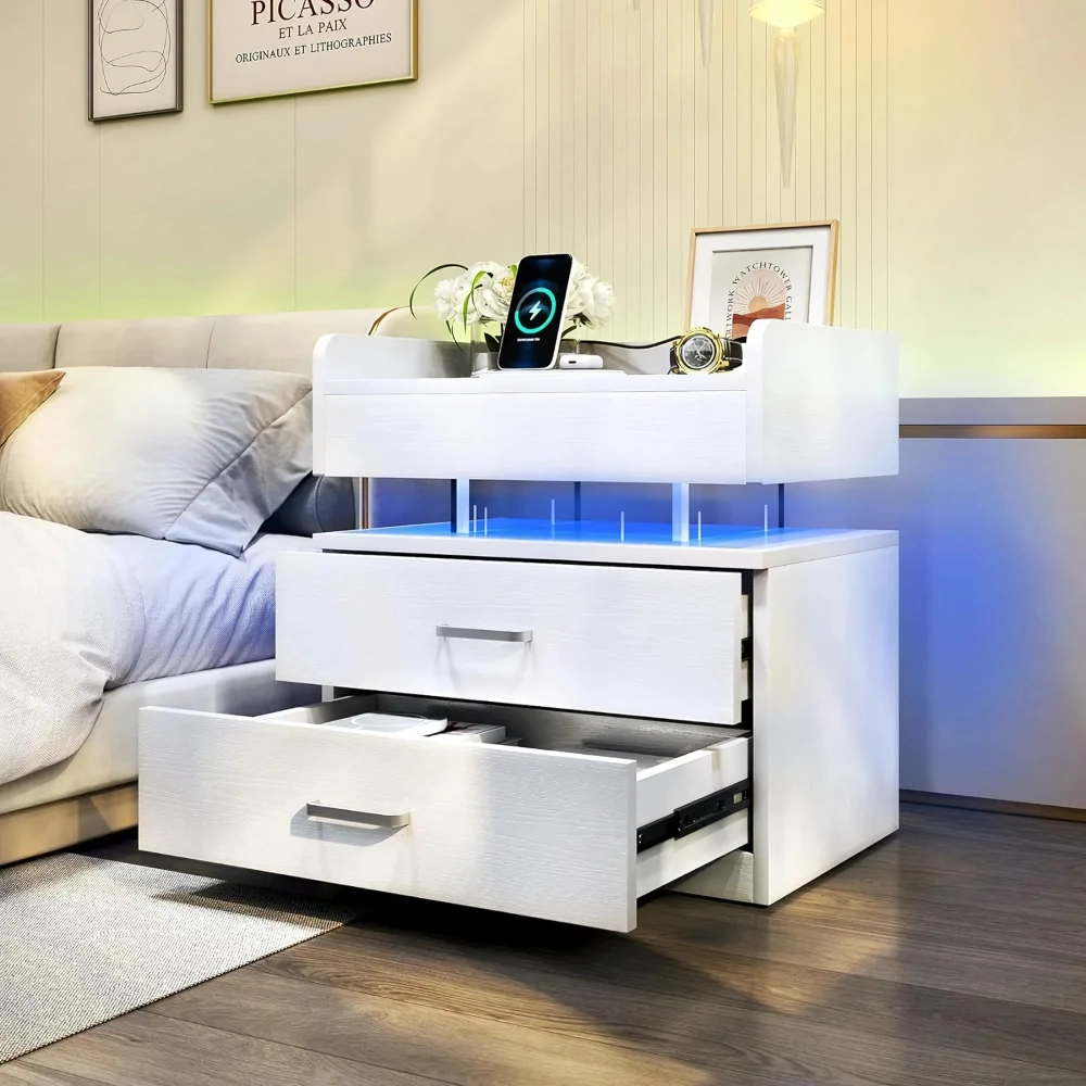 High-Tech Bedside Table	