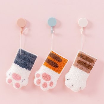 Cute Cat Paw Bath Sponge