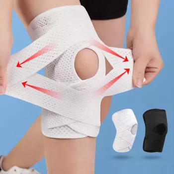 Universal Adjustable Sports Knee Support for Fitness and Outdoor Activities