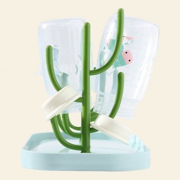 Baby Bottle Drying Rack - Drainer Holder for Bottles, Pacifiers & Cups
