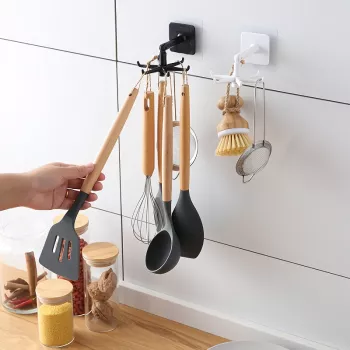 Rotating Storage Hook Organizer