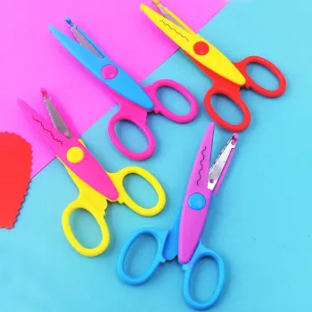 Kids Craft Scissors - Safe and Fun DIY Tool for Children