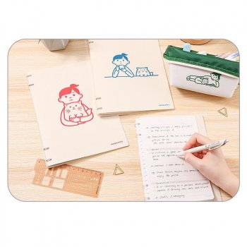 Stylish Loose Leaf Notebook with Limited Pattern