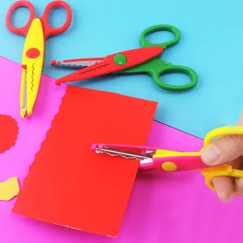 Kids Craft Scissors - Safe and Fun DIY Tool for Children