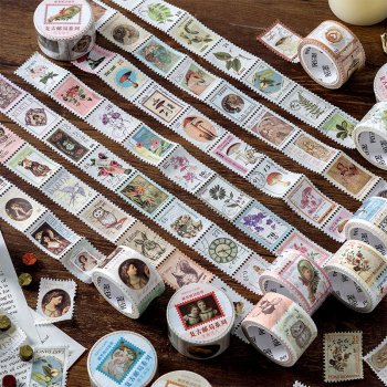 Vintage Retro Washi Tape Set