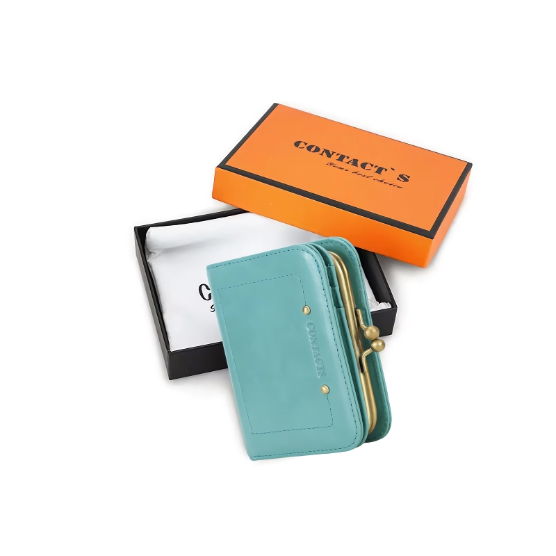 Blue / Wallet with Box