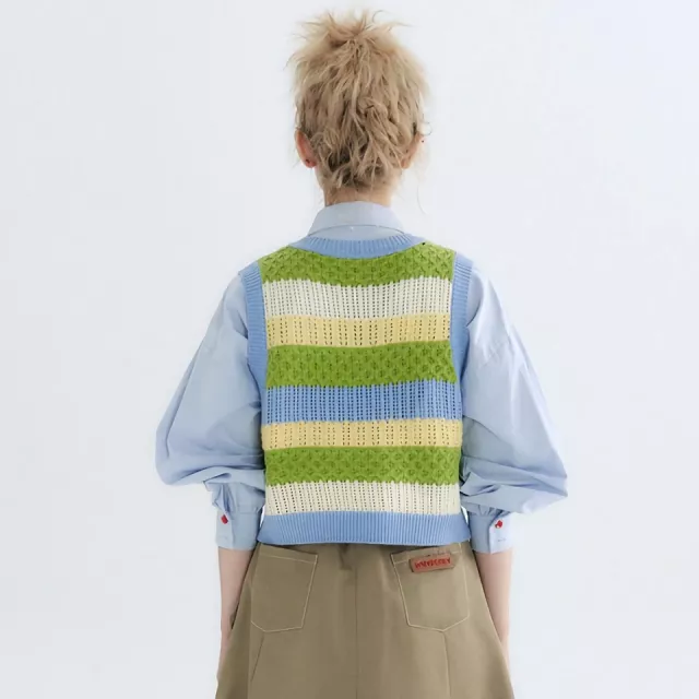 Stylish Cotton Sweater Vest