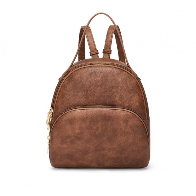 Stylish Women's Leather Backpack - Perfect for School, Travel, and Everyday Use - Image 4