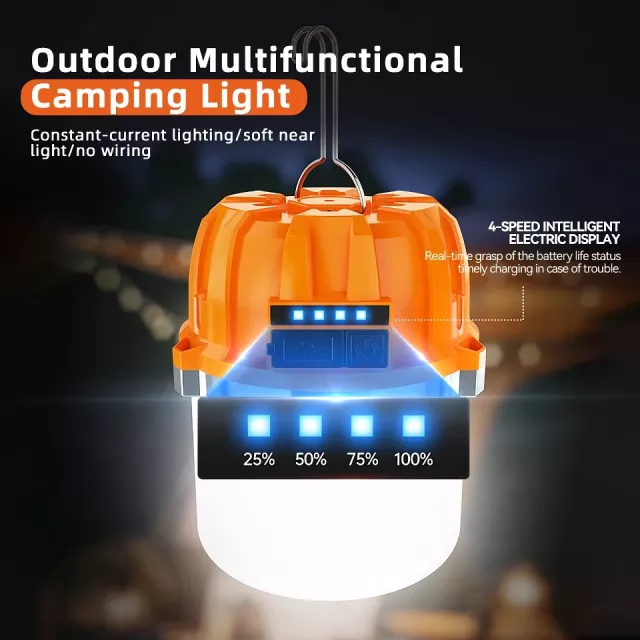 Rechargeable LED Camping Lantern with Power Bank Function - Image 3