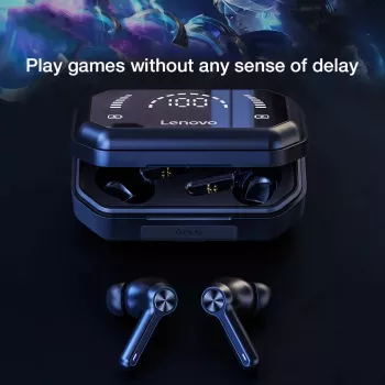 Waterproof Wireless Bluetooth 5.0 Earbuds with Mic – Gaming & HiFi Music Headset
