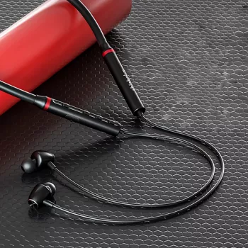 Wireless Bluetooth 5.0 Neckband Sport Earbuds with Magnetic Neck Strap