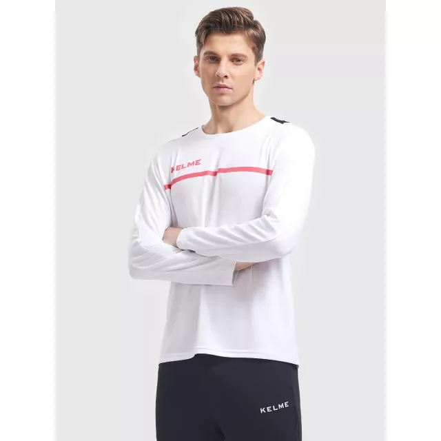 Men's Long Sleeve Football Training Top - Breathable Running Sports Shirt - Image 4