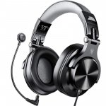 Wired Gaming Headset with Detachable Mic