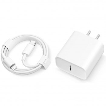 20W USB-C Fast Charging Charger with 3FT Cable