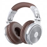 Wireless Bluetooth 5.2 Over-Ear Headphones with Mic and Hi-Res Audio