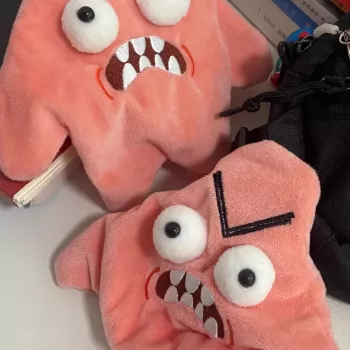 Funny Dancing Starfish Keychain