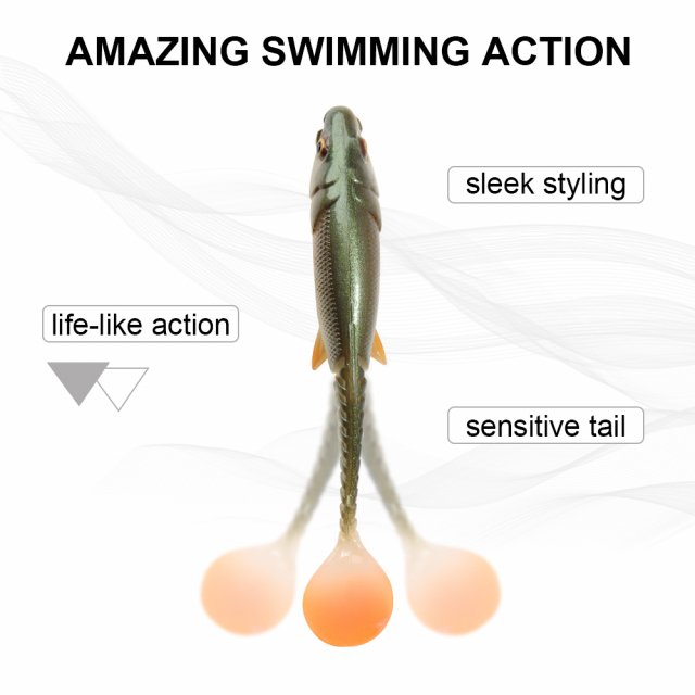 Ultimate Predator Soft Swimbait Lure Set - Image 4