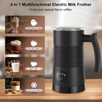 Ultimate 4-in-1 Electric Milk Frother
