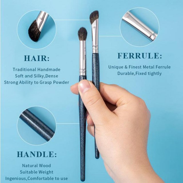 4PCS Eyeshadow & Concealer Makeup Brush Set - Image 3