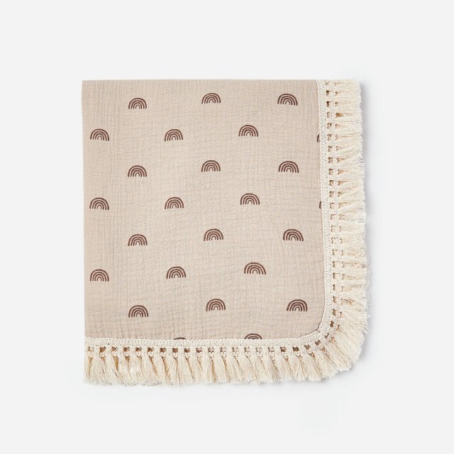 Soft Muslin Cotton Baby Blanket - Image 6