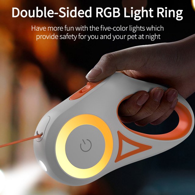 3M Retractable Dog Leash with LED Light - Image 6