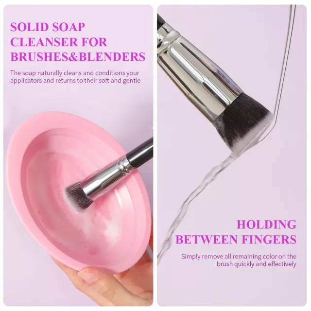 Silicone Makeup Brush Cleaner & Folding Washing Bowl - Image 6