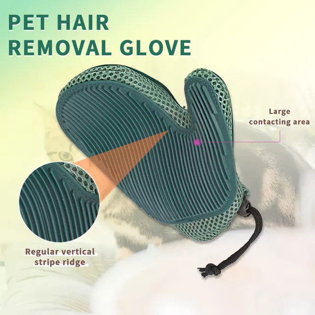 2-in-1 Pet Grooming and Fur Removal Glove - Image 5