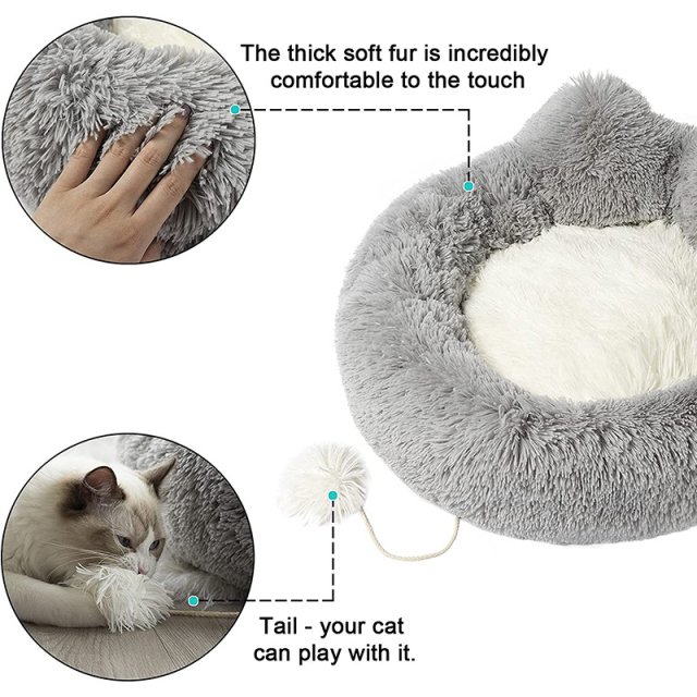 Calming Bed for Small Dogs & Kittens - Image 5