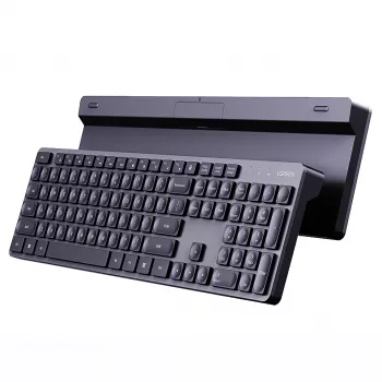 Wireless 2.4G Keyboard and Mouse Combo with Ergonomic English Keycaps – Ideal for MacBook, Tablet, and Office PC